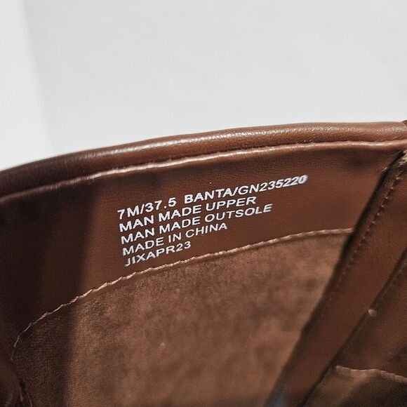 BCBGeneration Womens Banta Inside Zipper Calf Boots Size:7M Sugar Almond NWOB - Picture 8 of 9